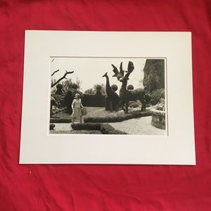 Edward Scissorhands art matted hedges Burton Wiest